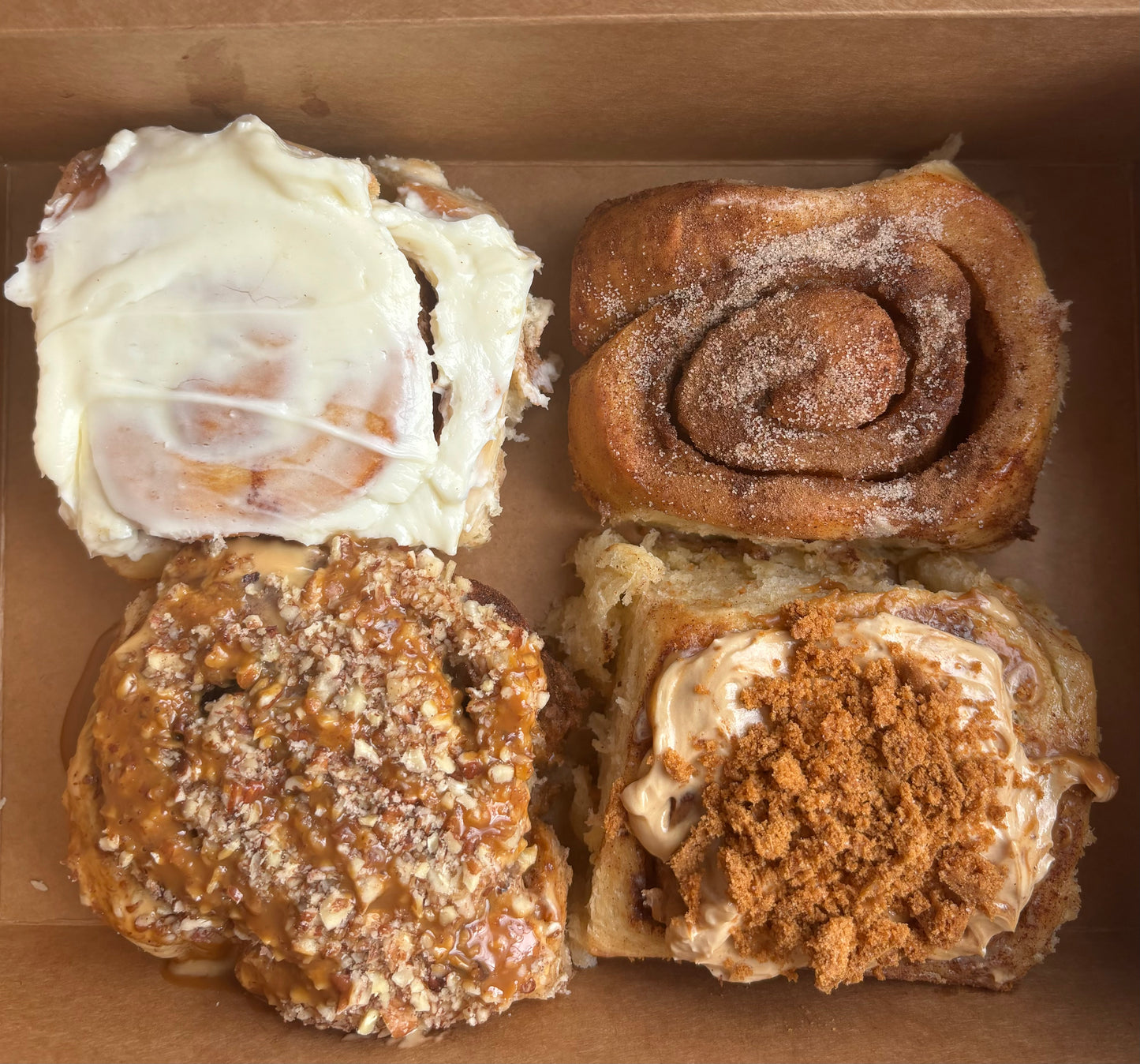 CARAMEL PECAN BUN