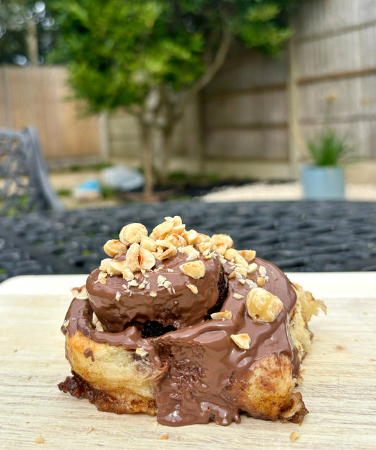 CHOCOLATE HAZELNUT BUN